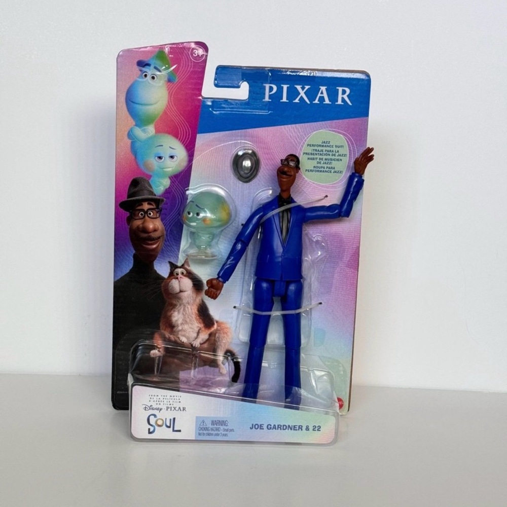 Mattel Pixar Disney Soul Joe Gardner Action Figure 8-in
